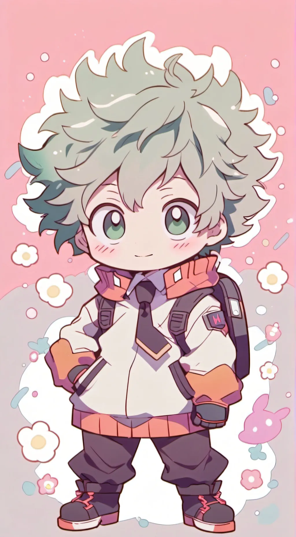 ai character: Deku's Sibling background