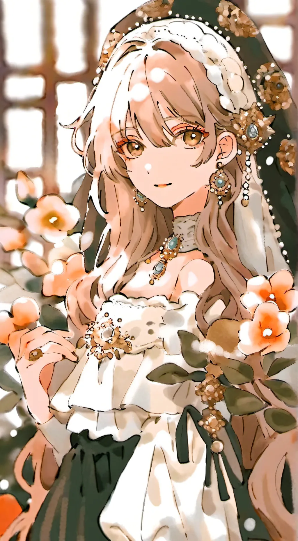 ai character: Thea background