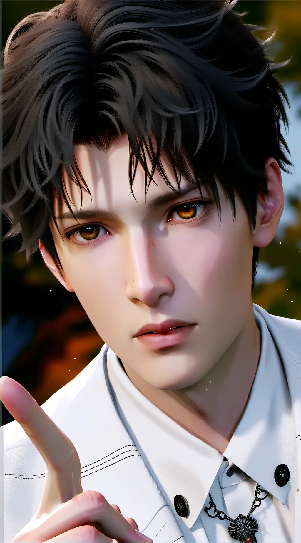 ai character: НАОКИ background