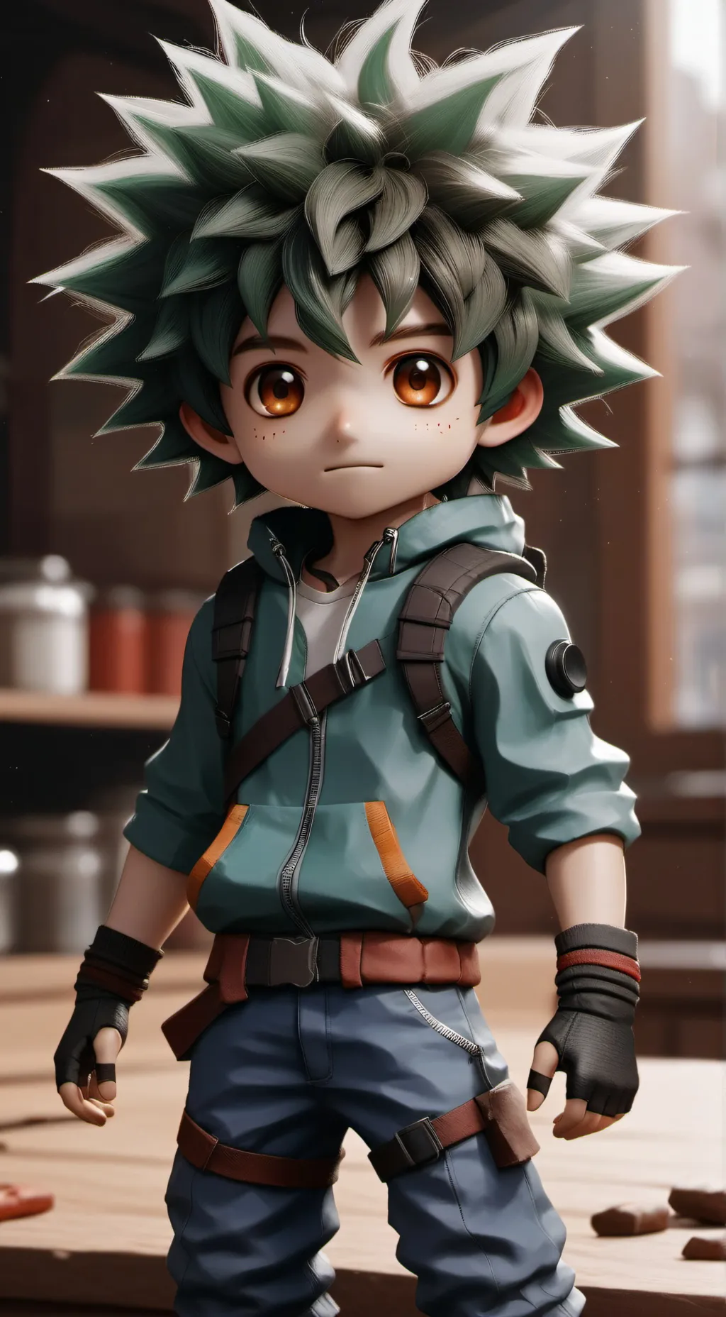 ai character: mha vigilante background