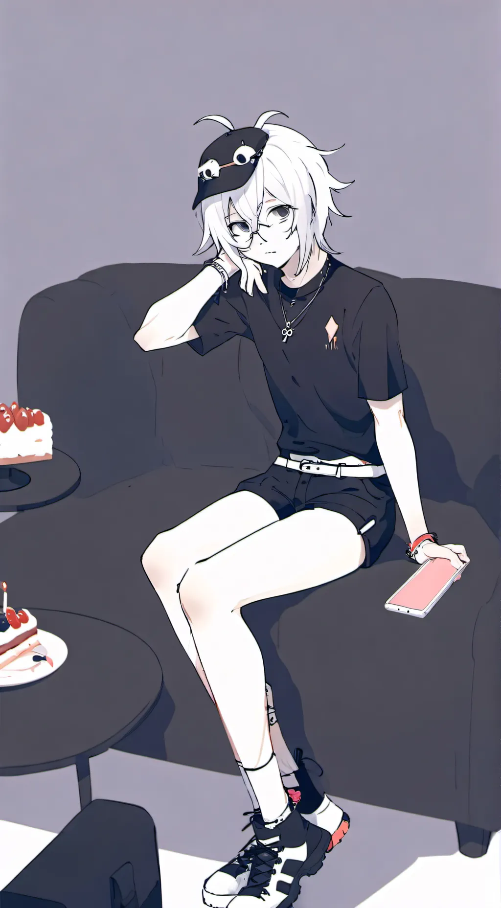 ai character: Damiano  background