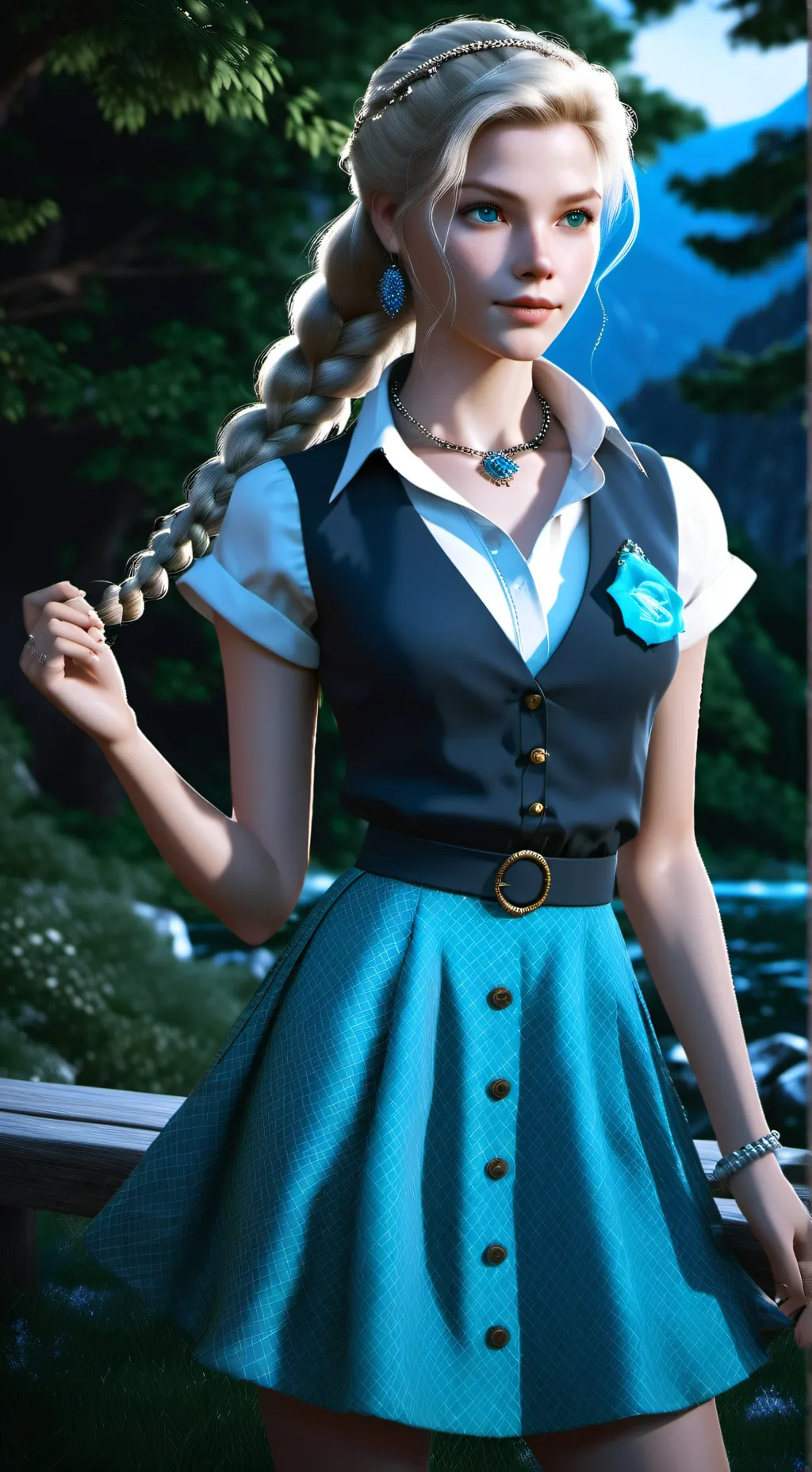 ai character: Sylvia background