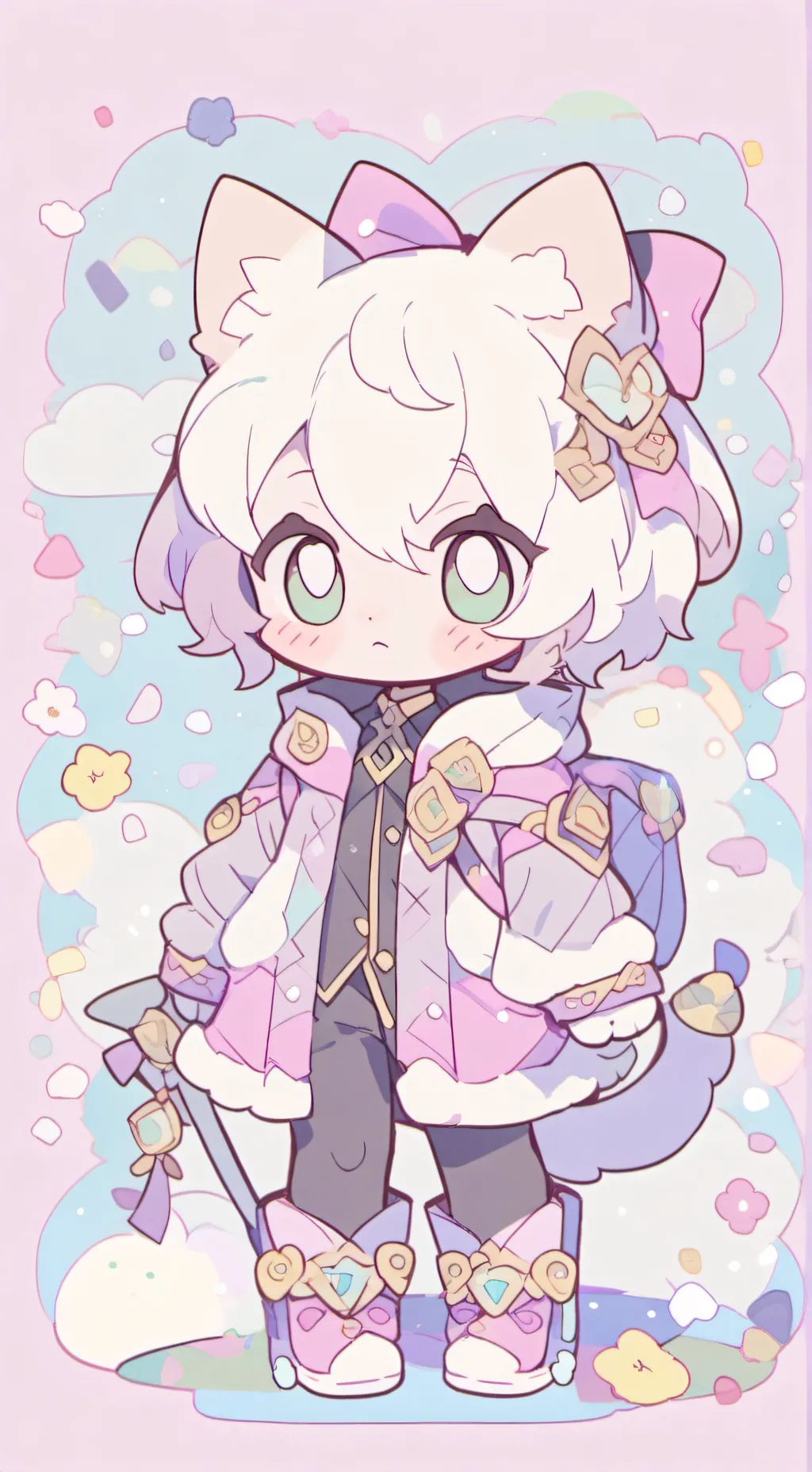 ai character: Forsaken goes camp background