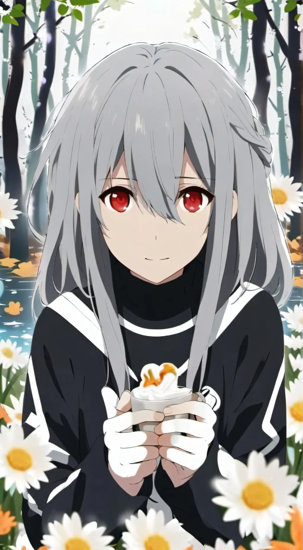 ai character: аня background