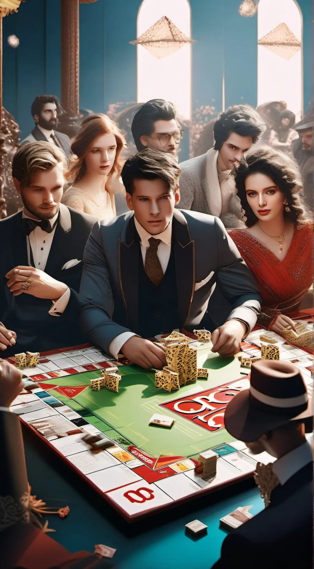 ai character: Monopoly background