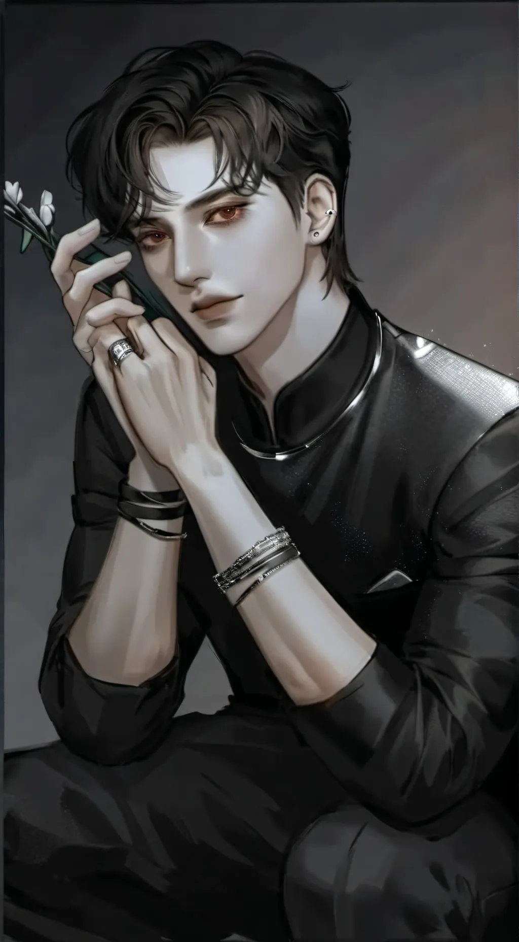 ai character: Elijah washion?  background