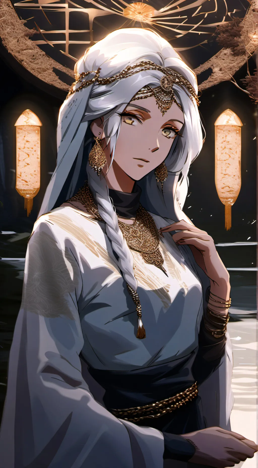 ai character: Mystia Flouress background