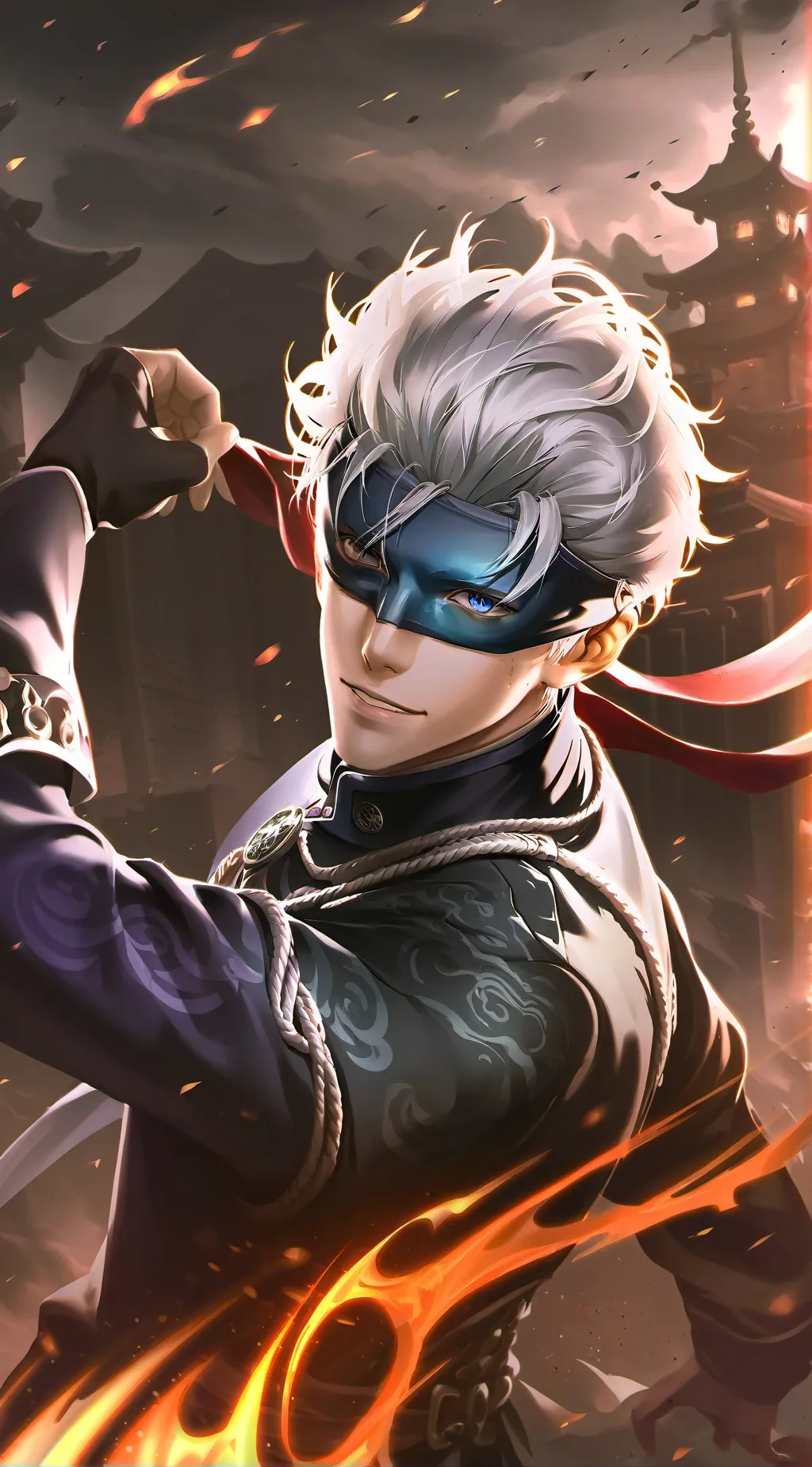 ai character: Gojo background