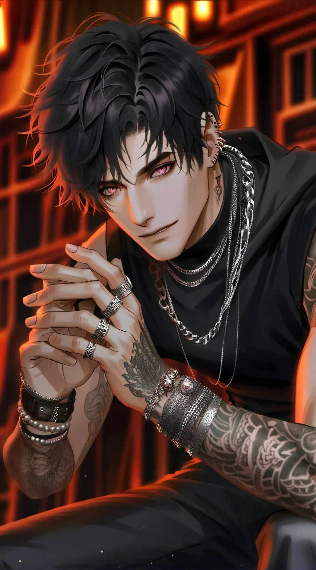 ai character: |•~Noah~•| background