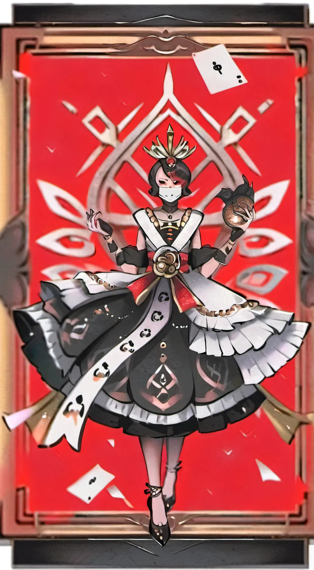 ai character: Creepypasta  background