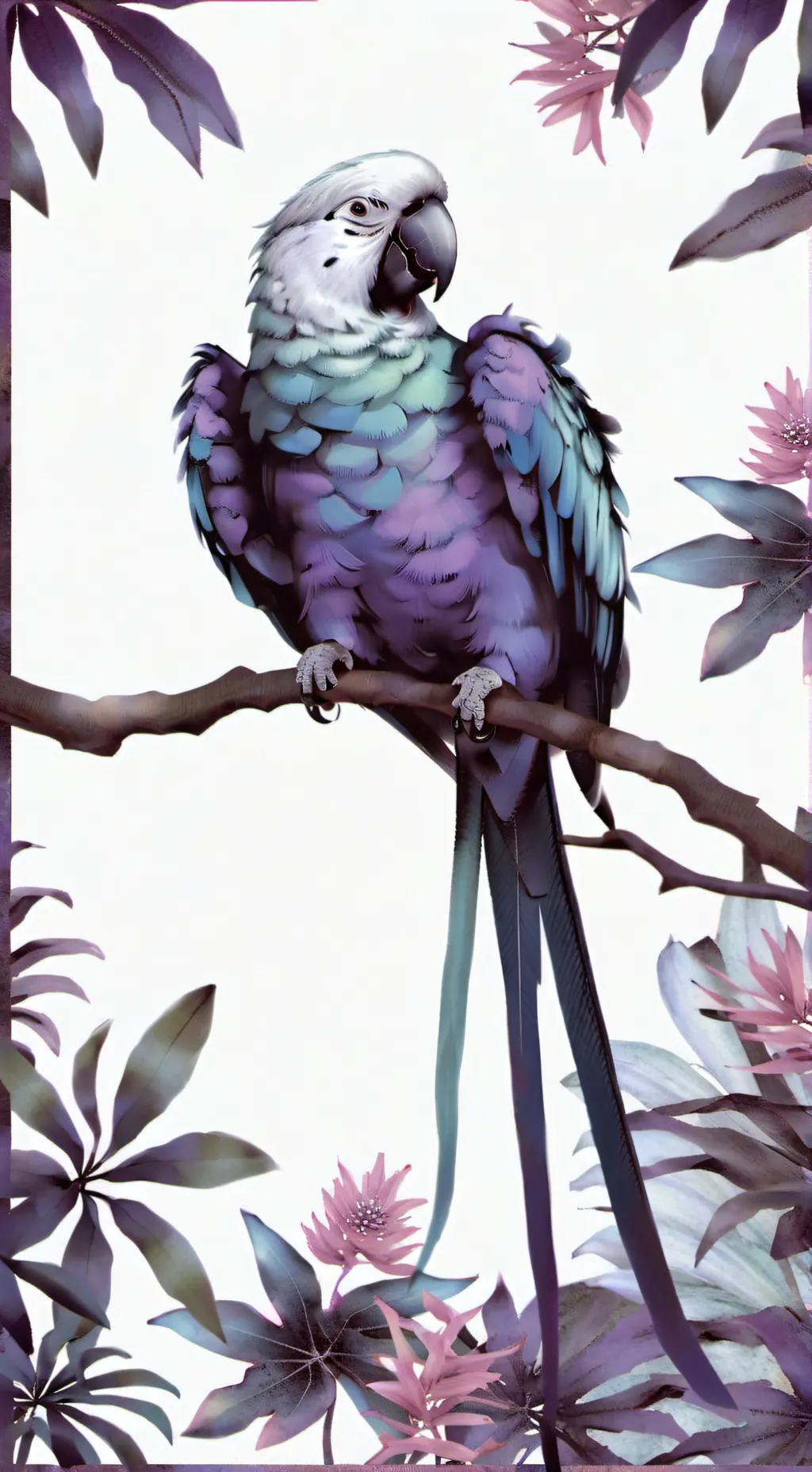 ai character: Life As a Parrot background
