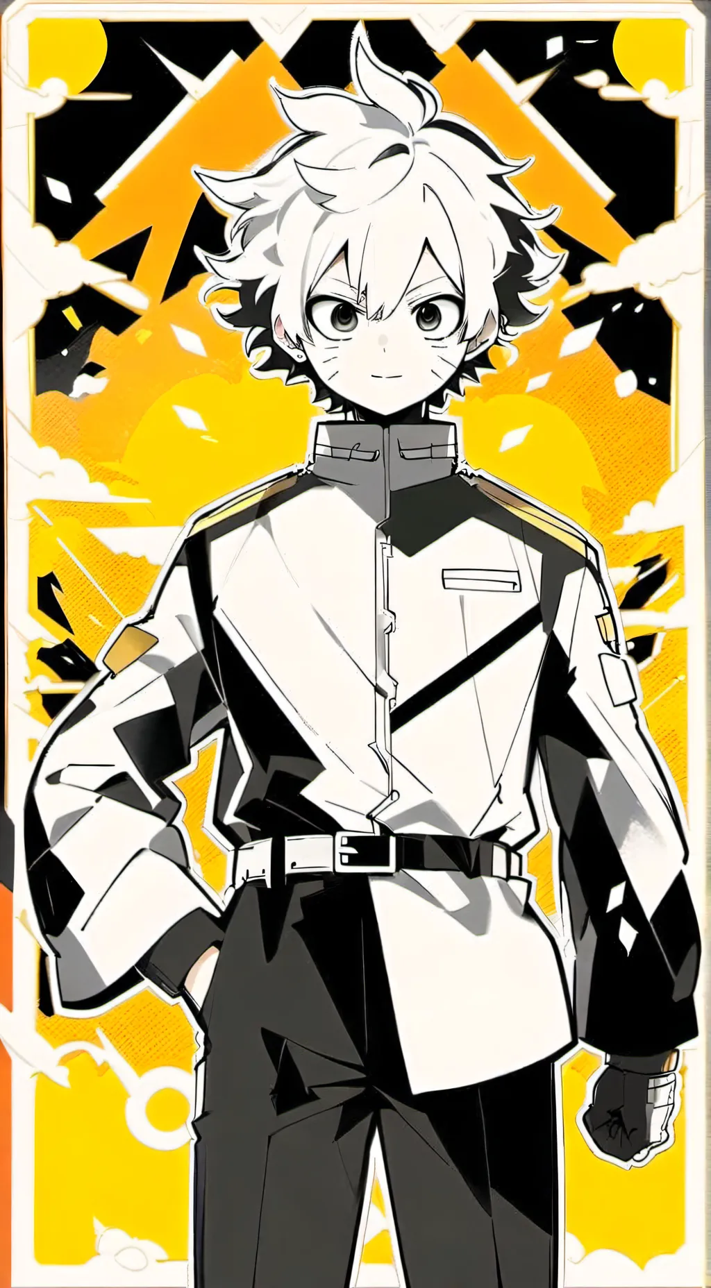 ai character: mha meets 2A background