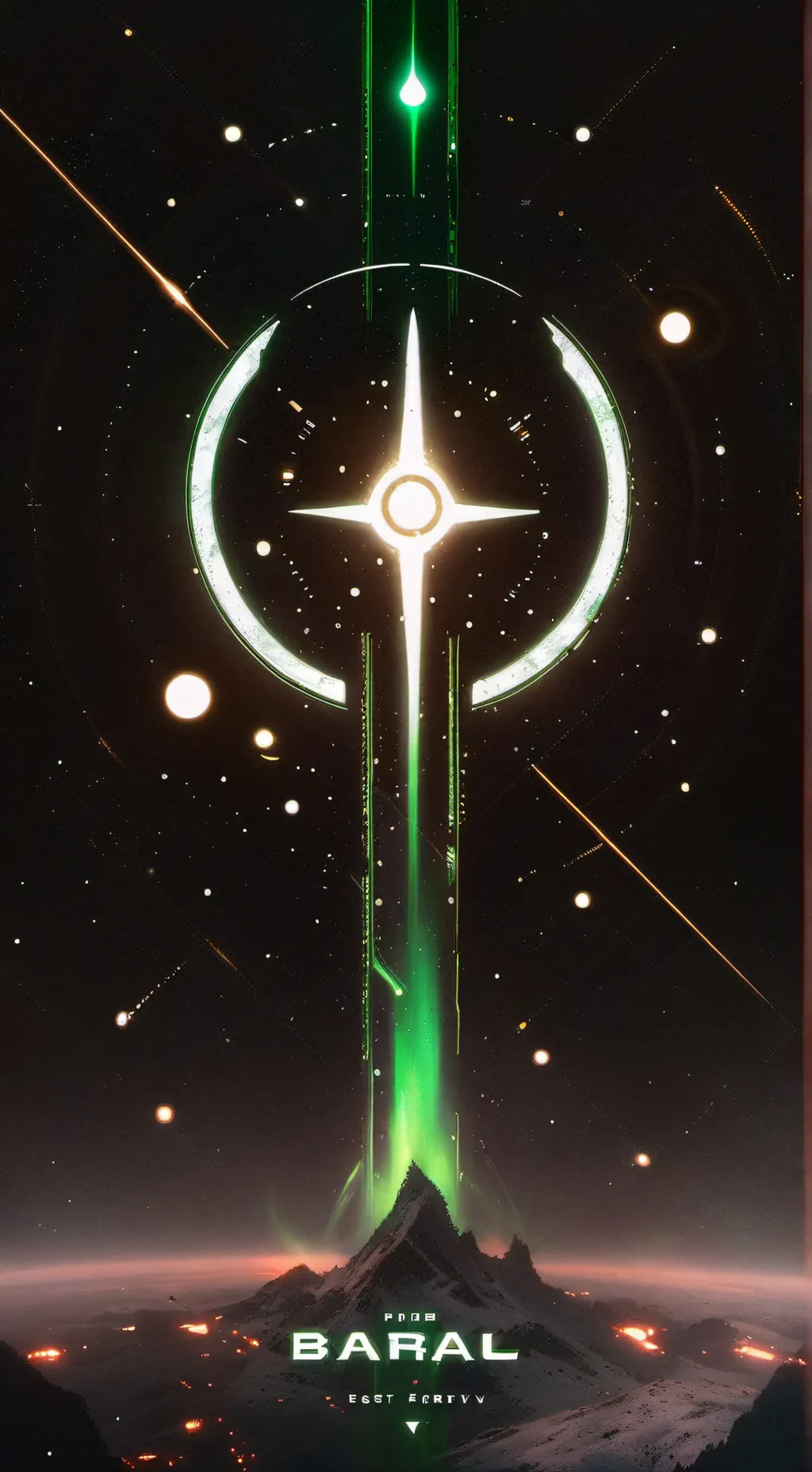 ai character: Shooting Star😃 background