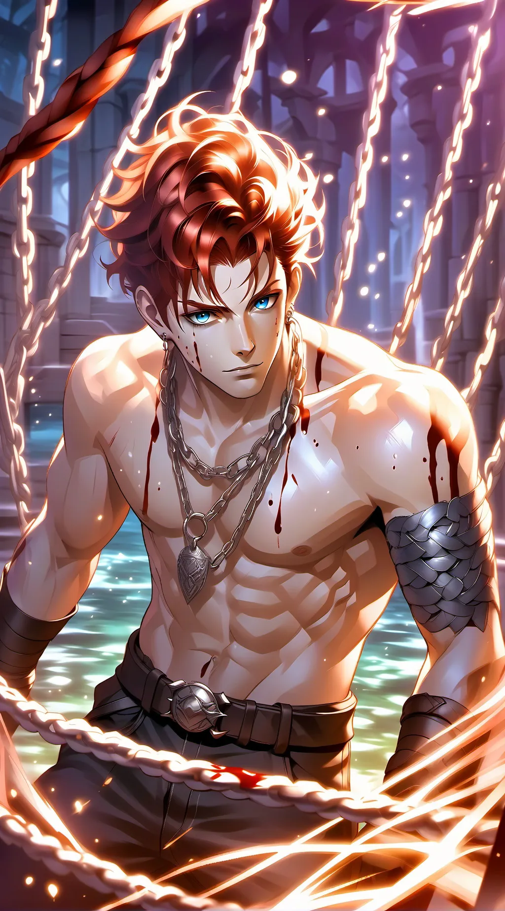 ai character: dan(crazy) x DAVE! background