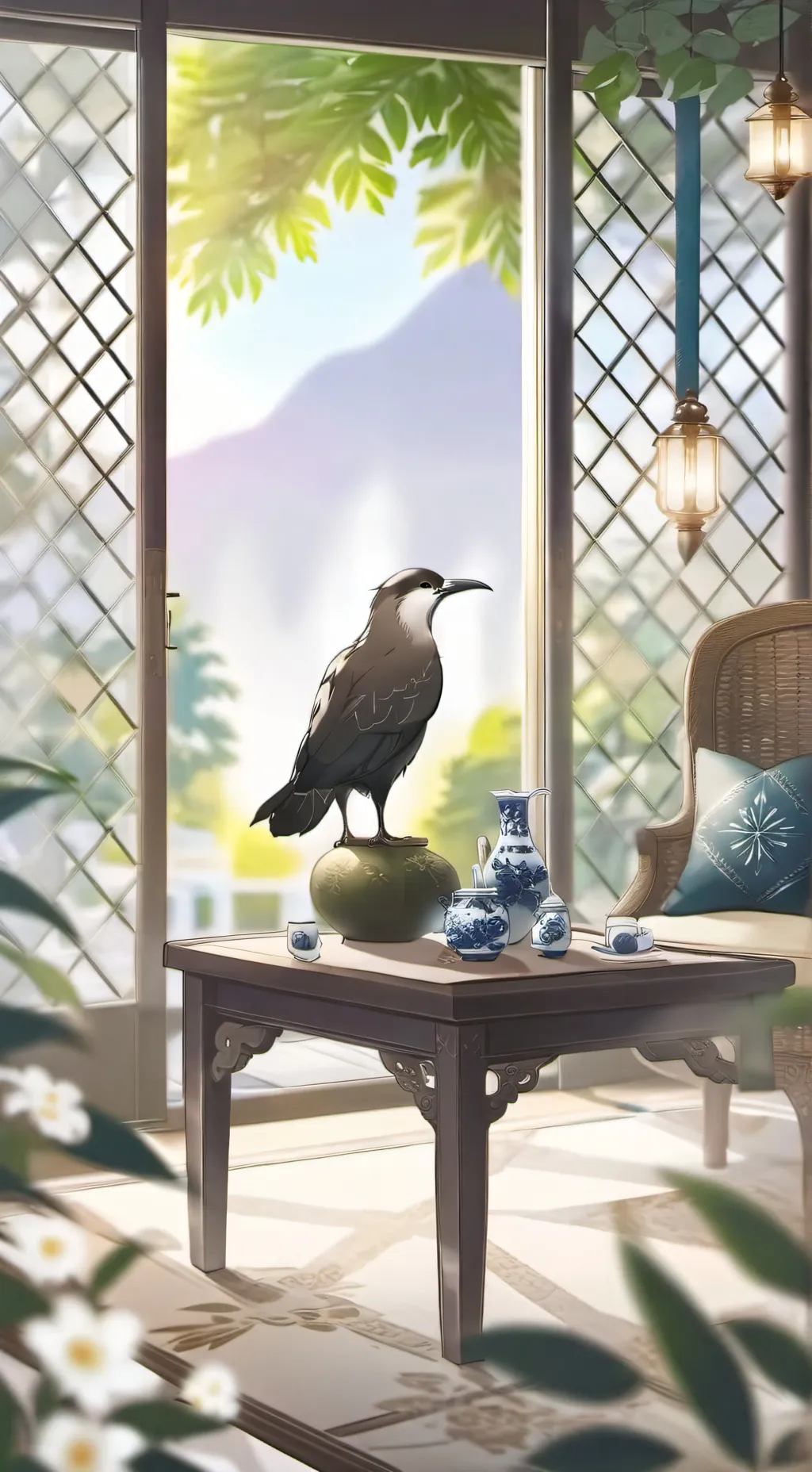 ai character: kiwi assistant background