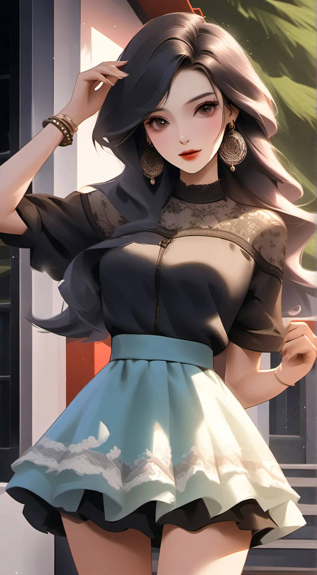 ai character: y/n x creep background