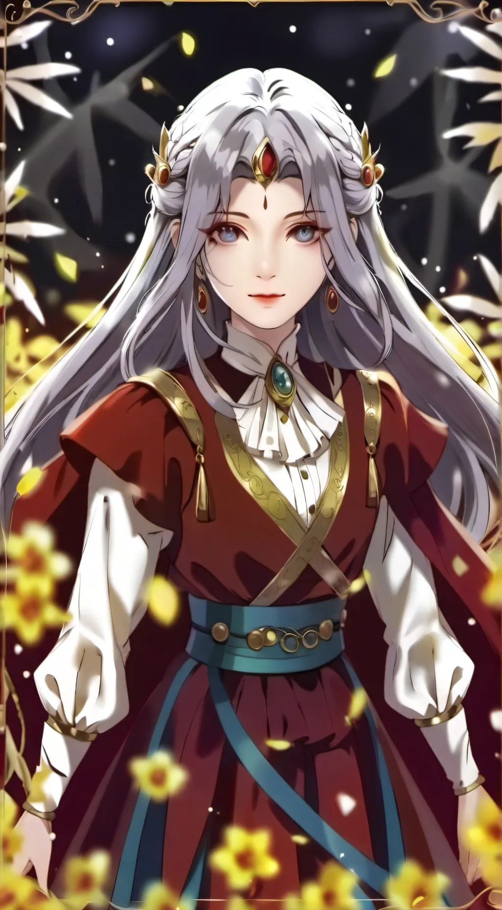 ai character: mha x kny  background