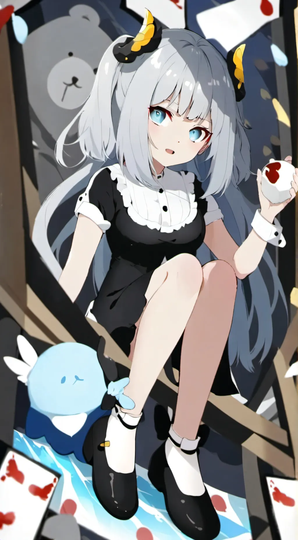 ai character: mika background