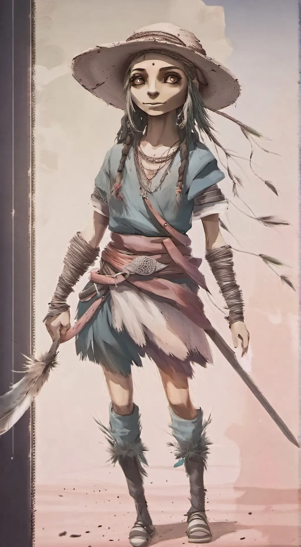 ai character: your hot girl  background