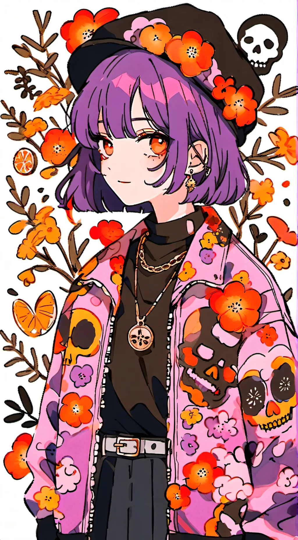 ai character: darkXwolf17 background