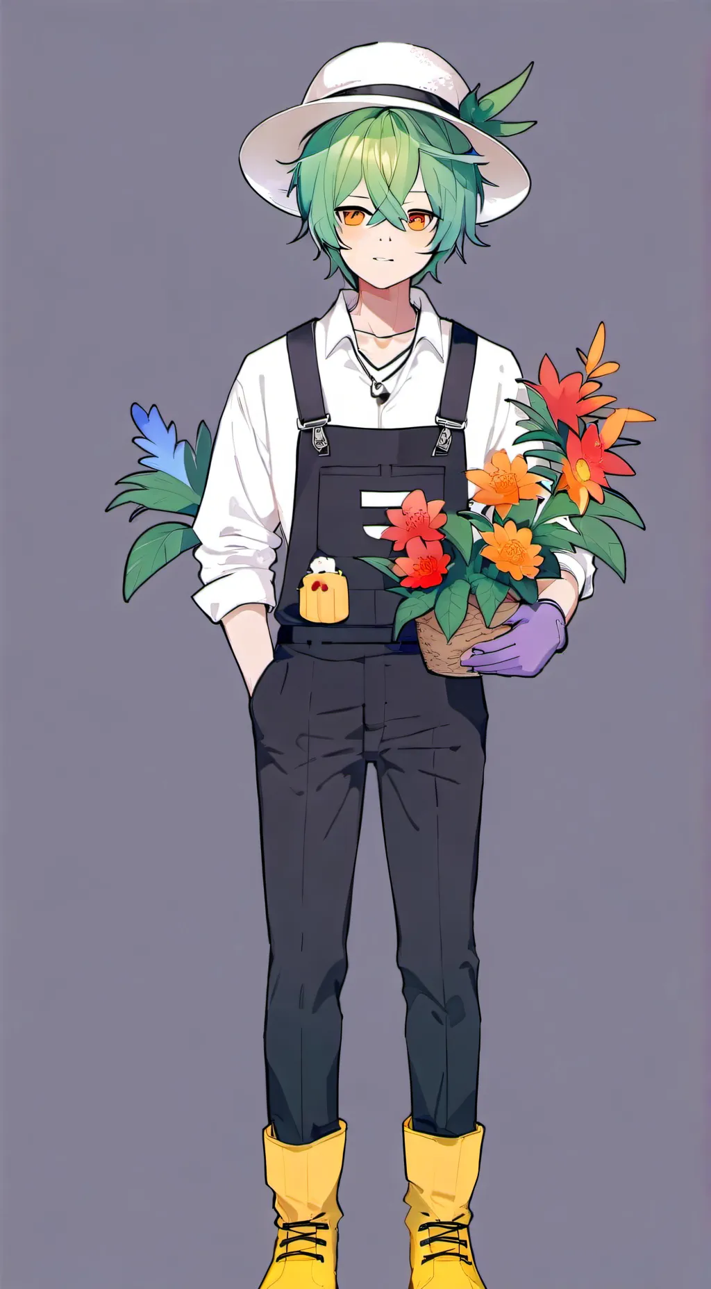 ai character: Dandy background