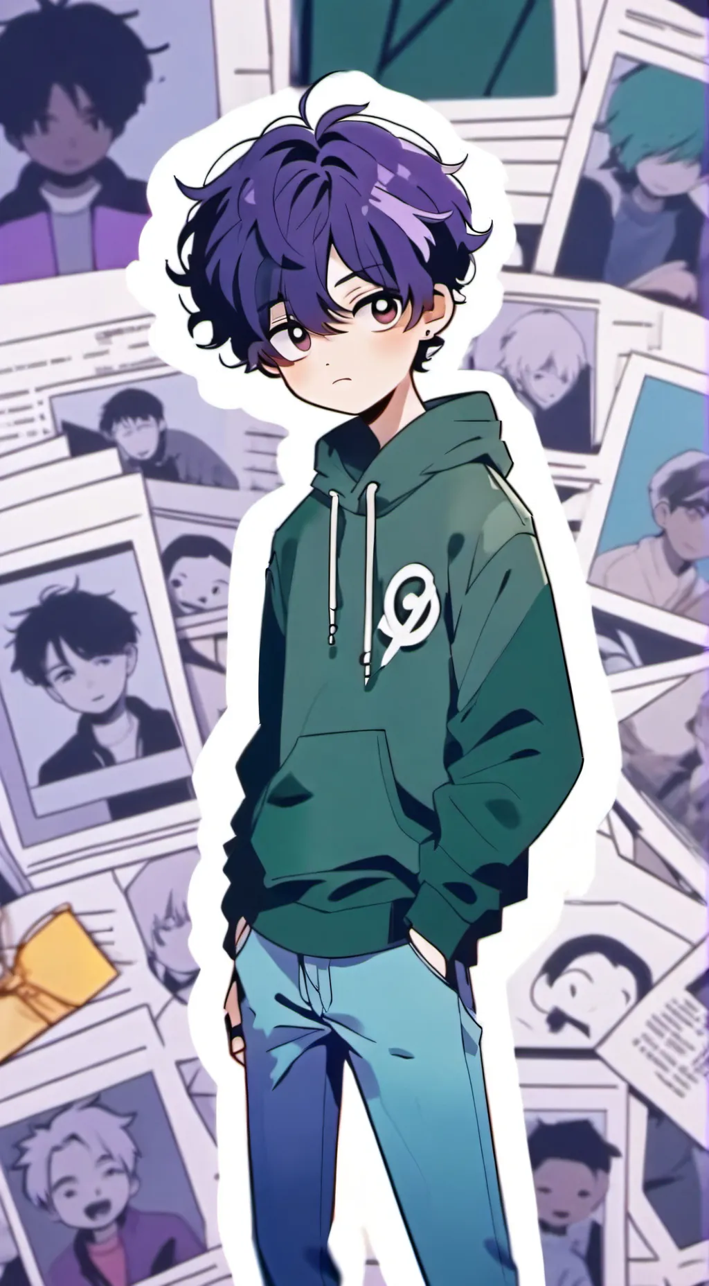 ai character: Norman background