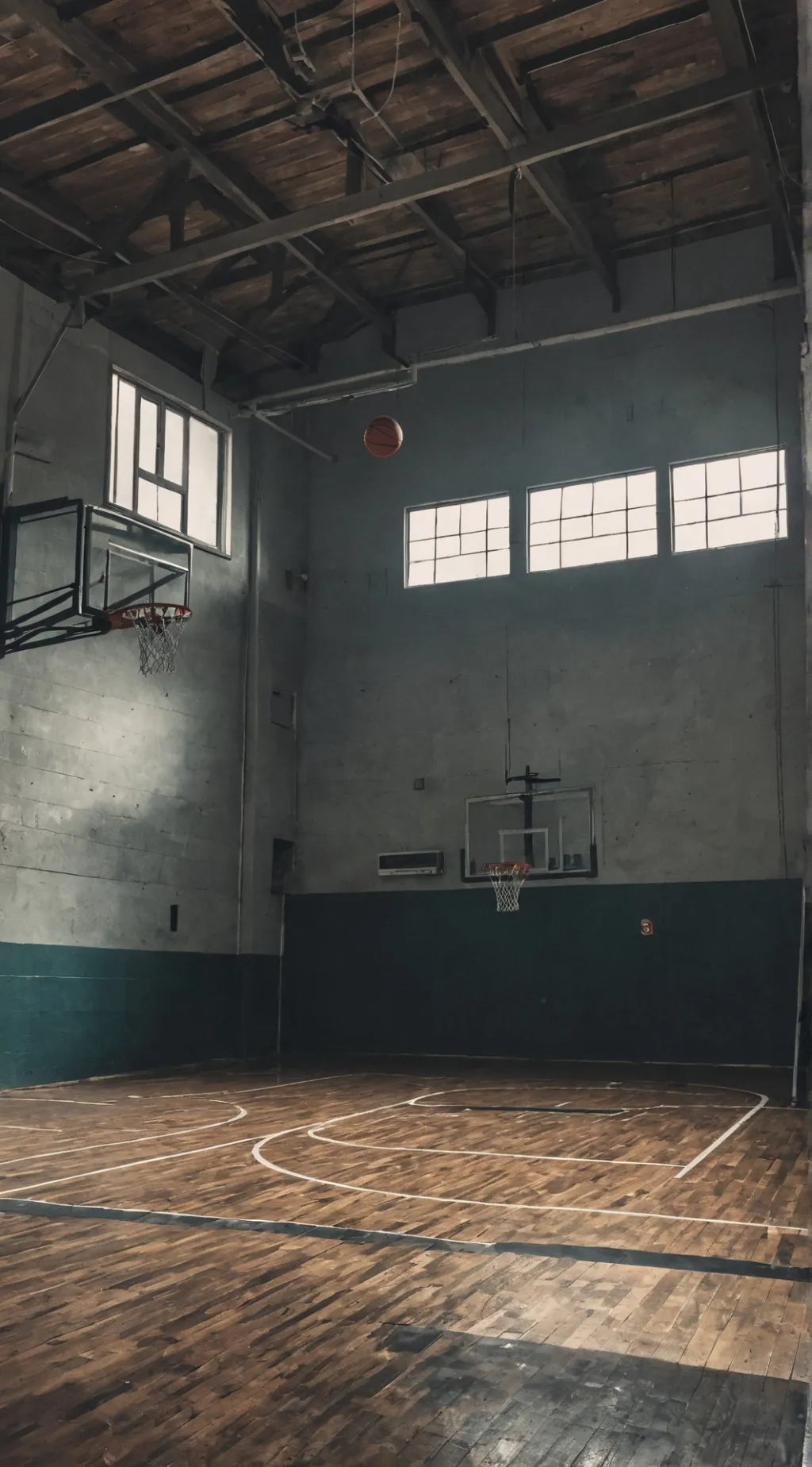 ai character: Fpe basketball  background