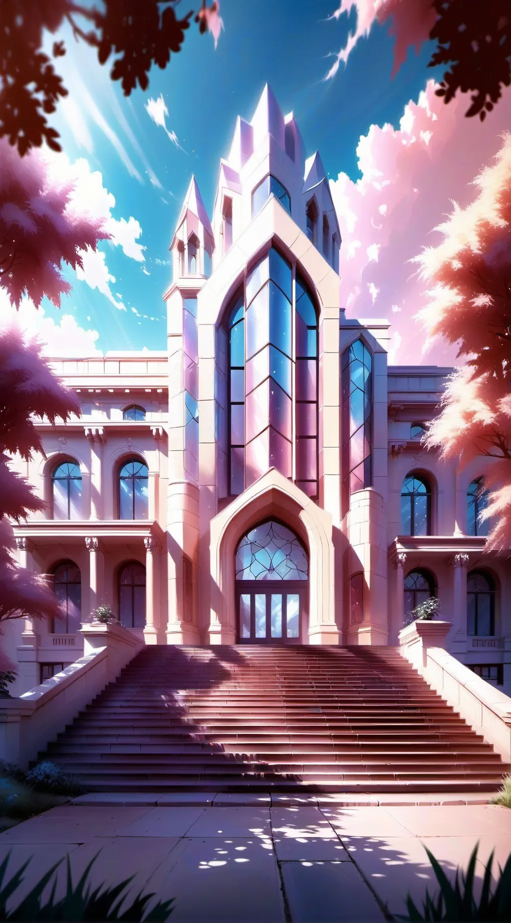 ai character: Academy of music  background