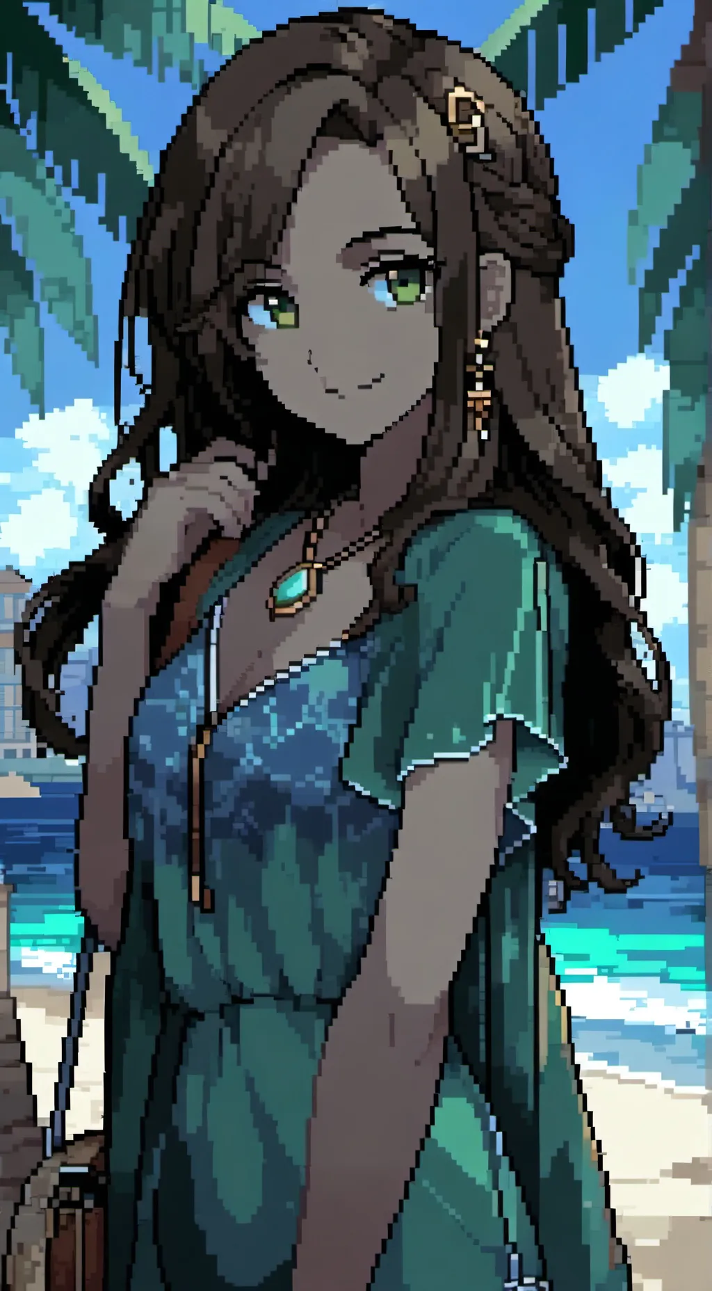 ai character: Grace background