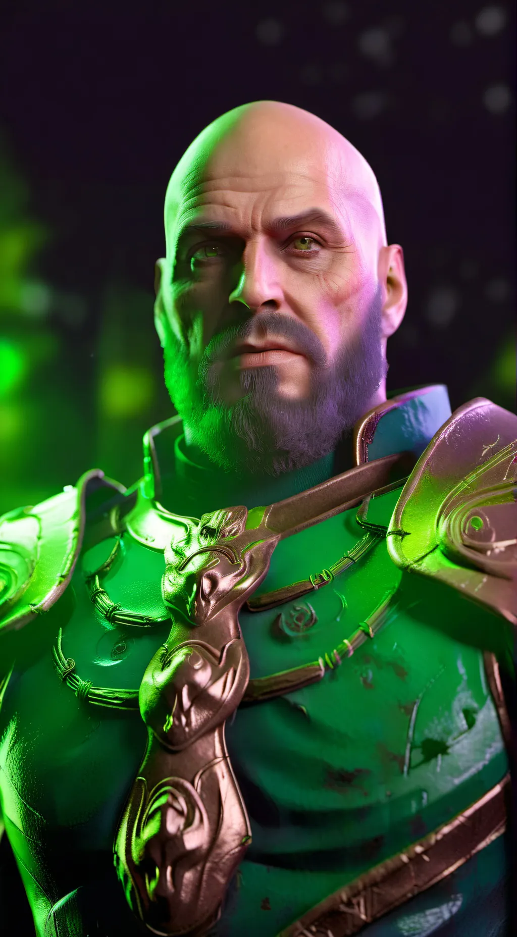 ai character: Thanos background