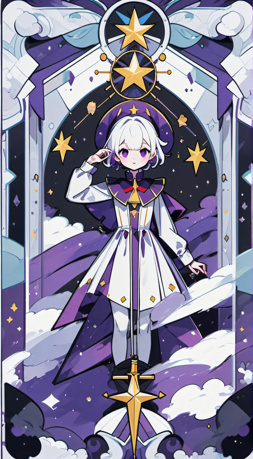 ai character: pick me in circus background