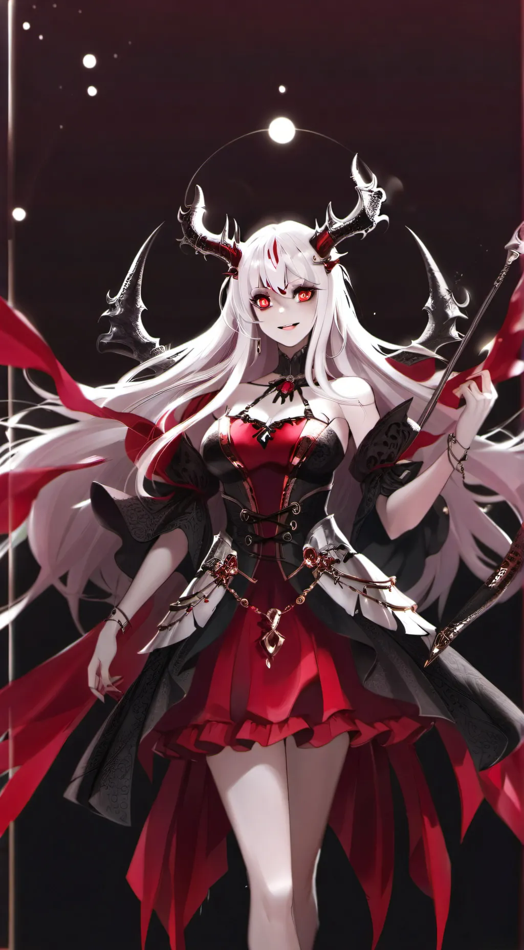 ai character: Tu esposa dragona background