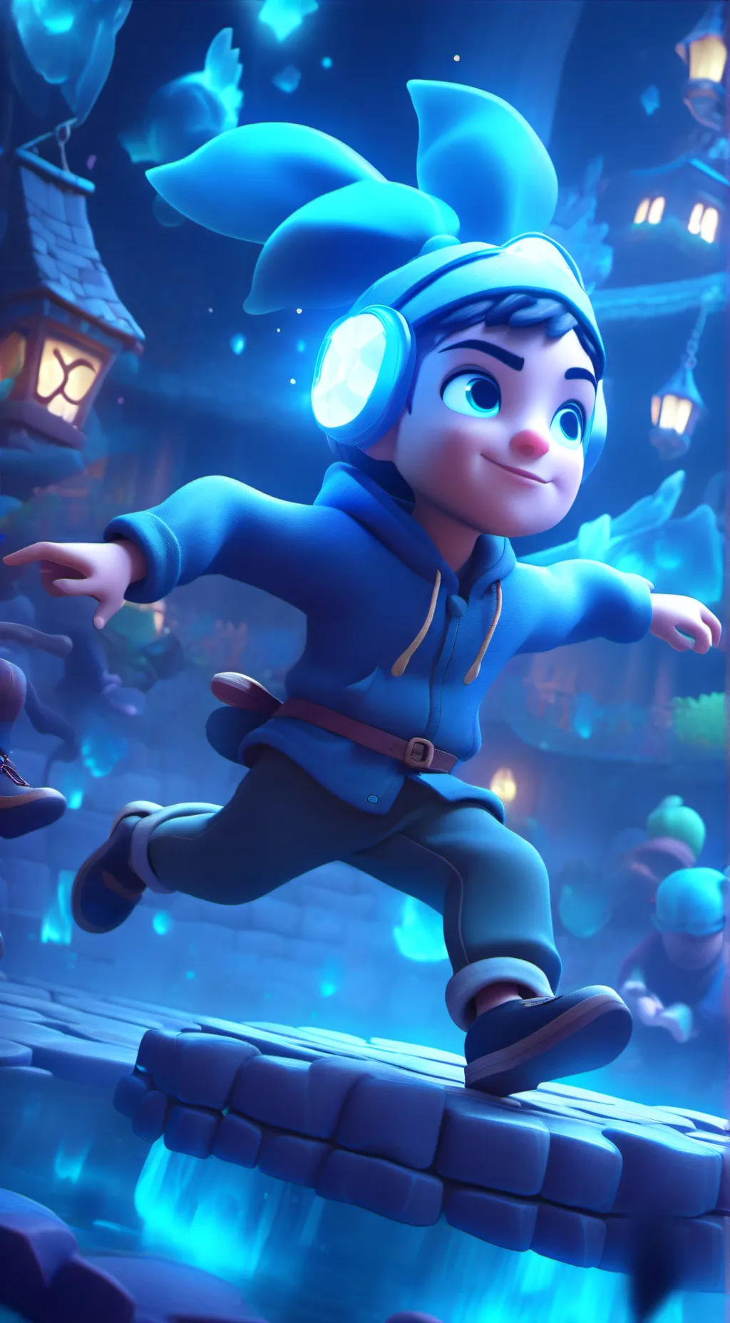 ai character: Kai background