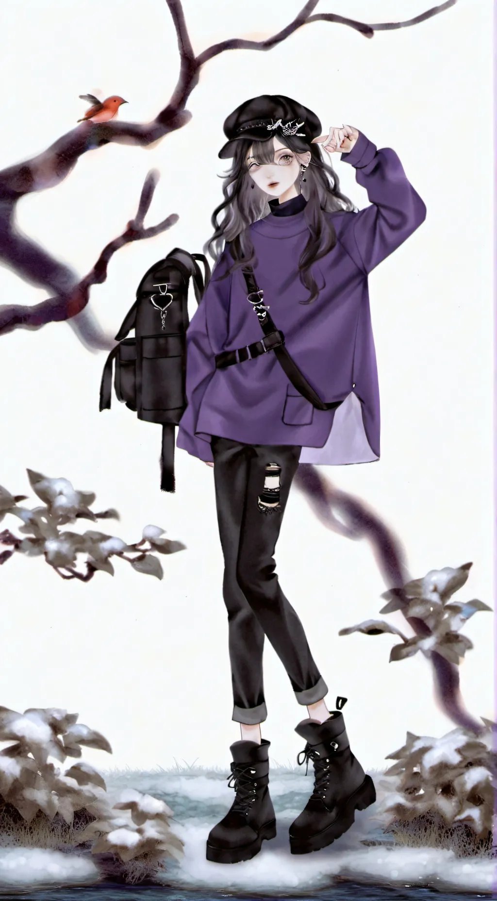 ai character: prashna background