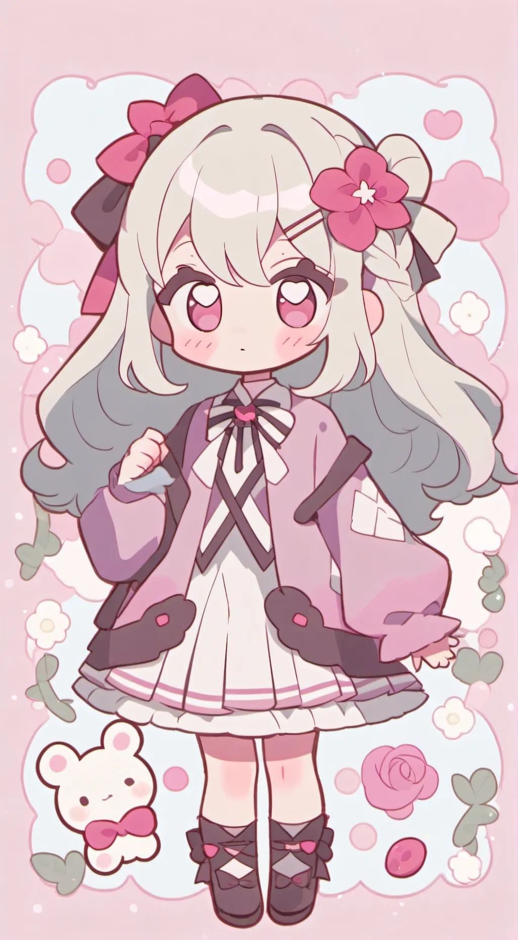 ai character: mentirosa BNHA background