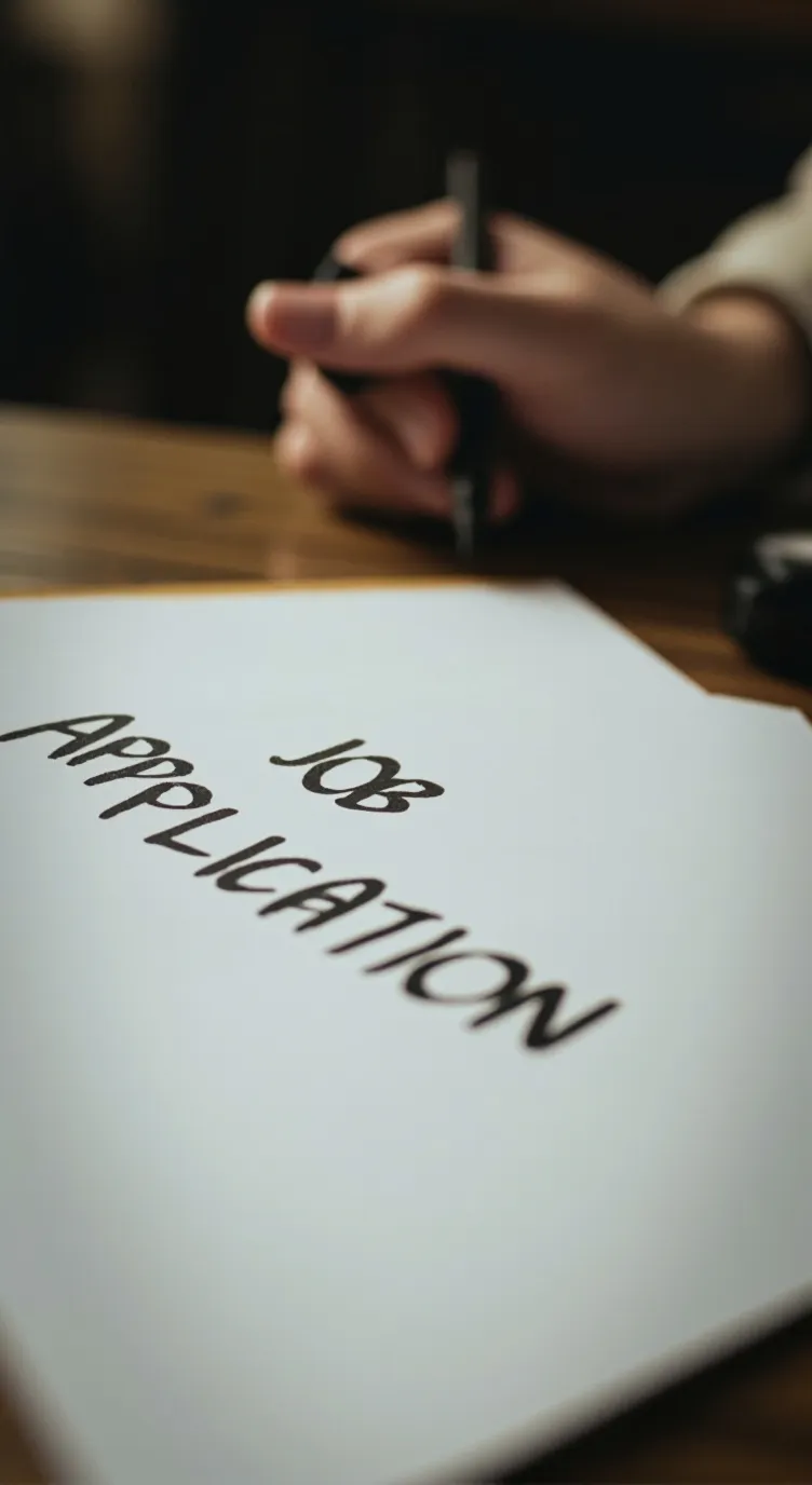 ai character: JOB APPLICATION  background