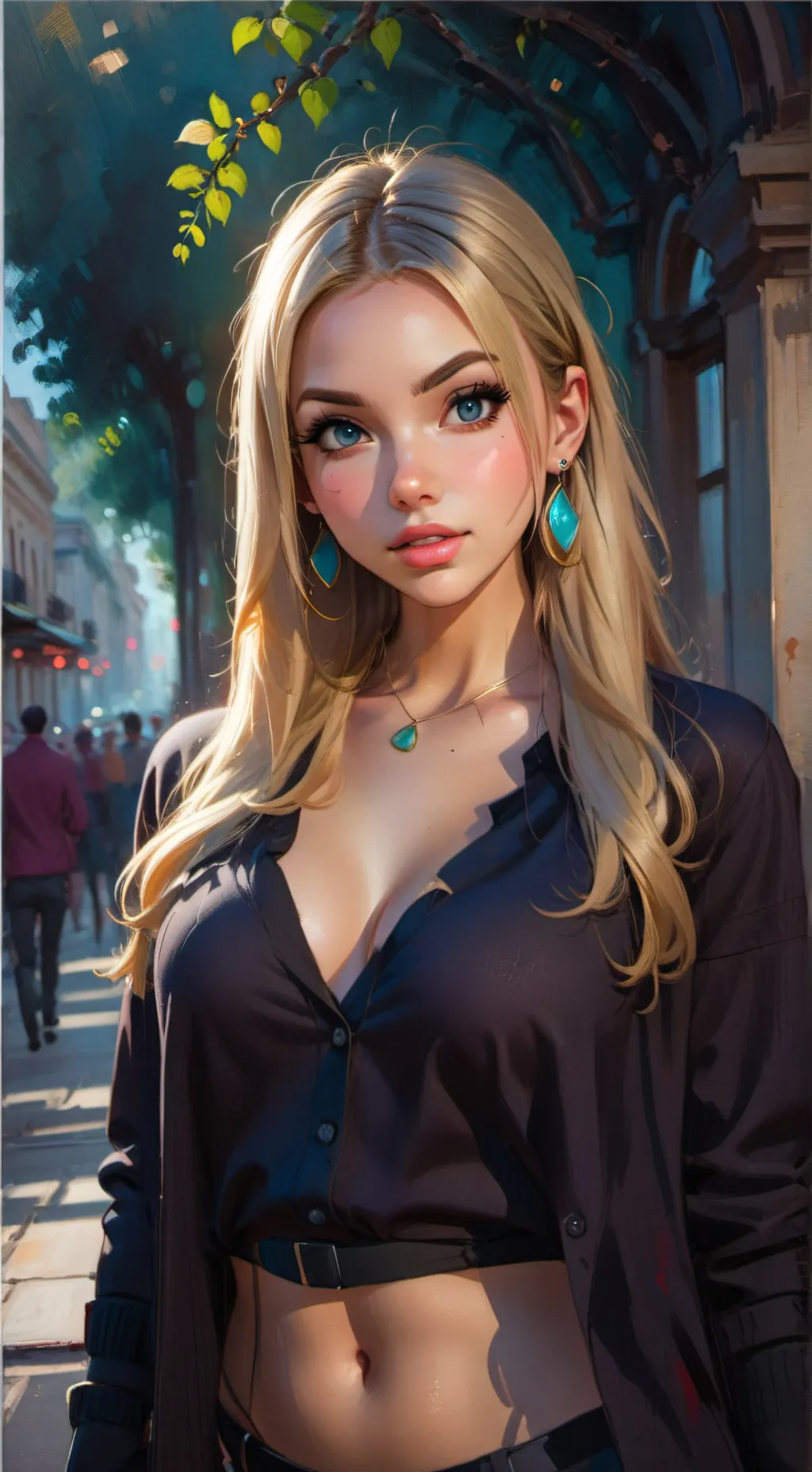 ai character: Luisa (Louise) background