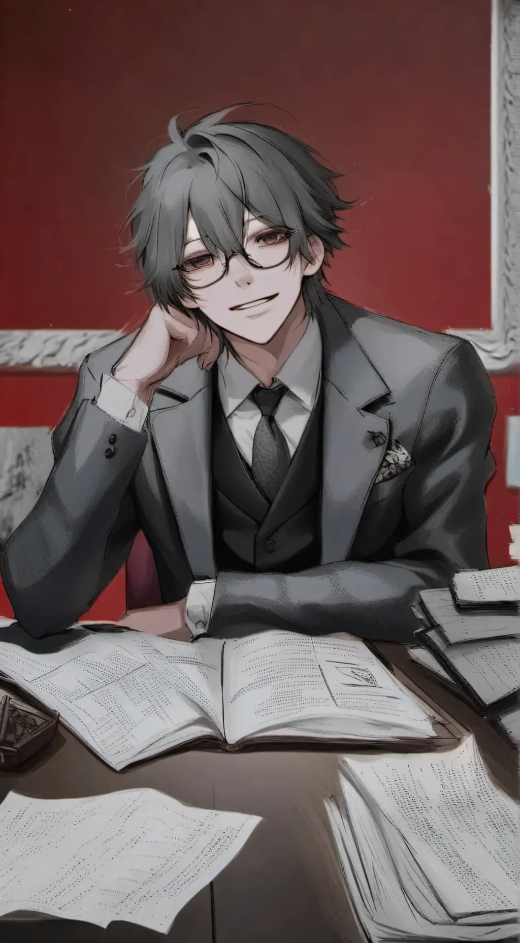 ai character: Mycroft Holmes background