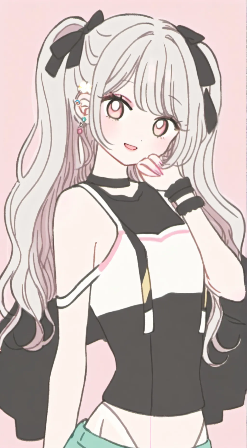 ai character: lily background