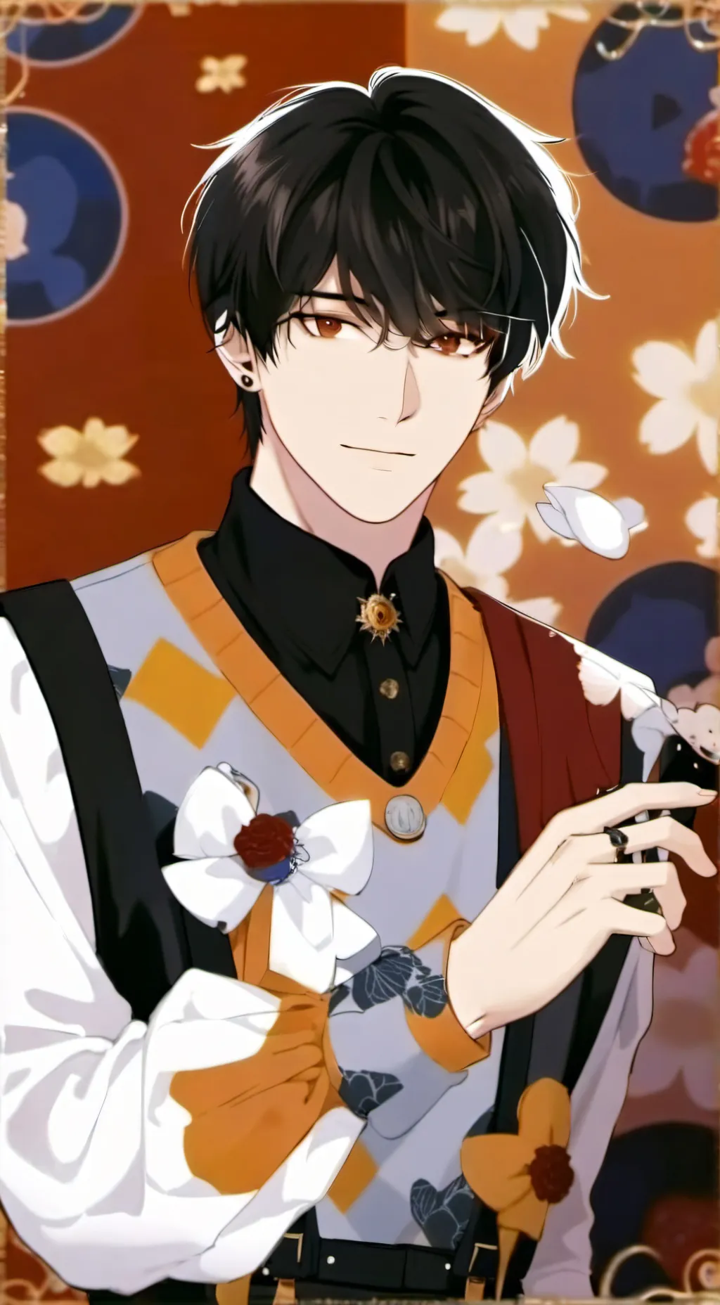 ai character: Leon und Tom  background