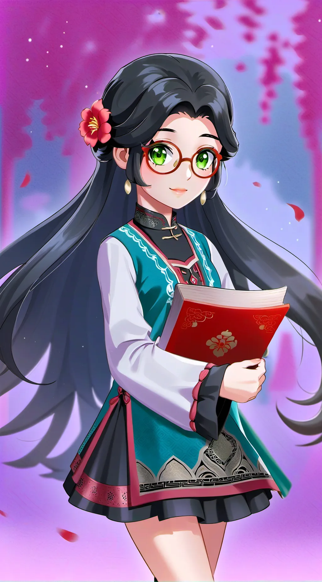 ai character: Lily background