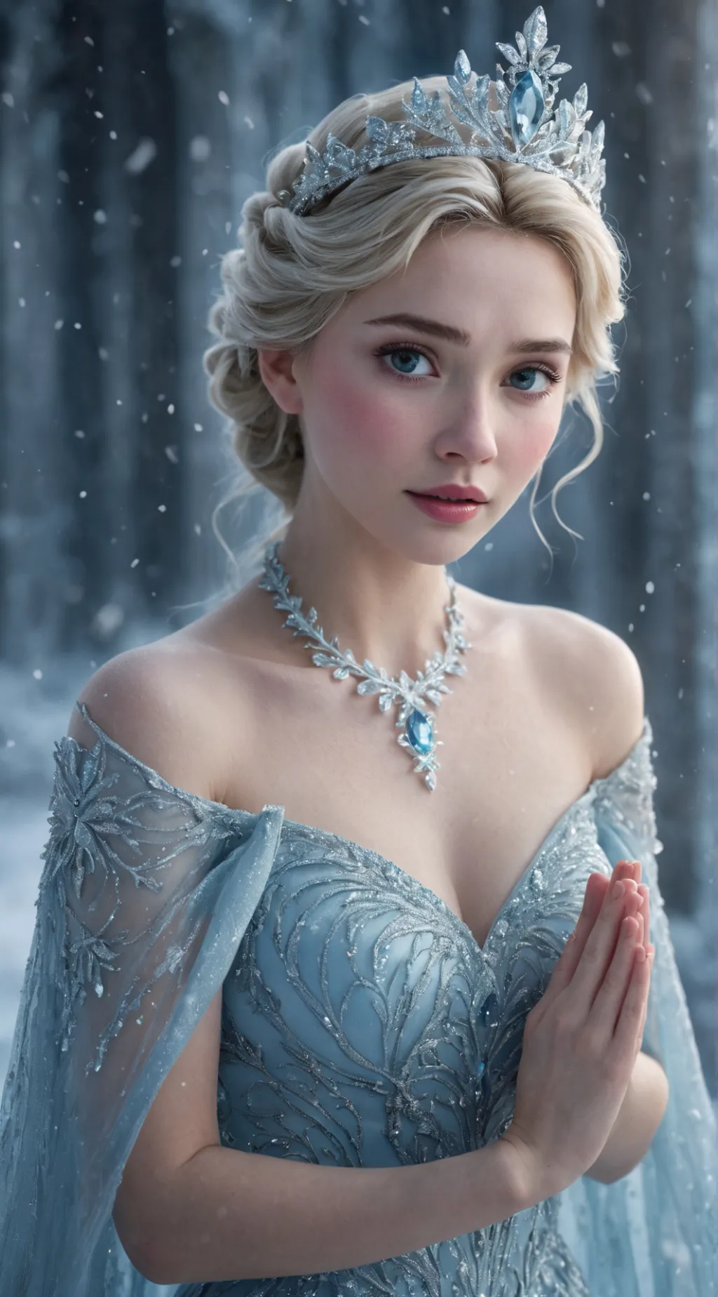 ai character: Elsa background