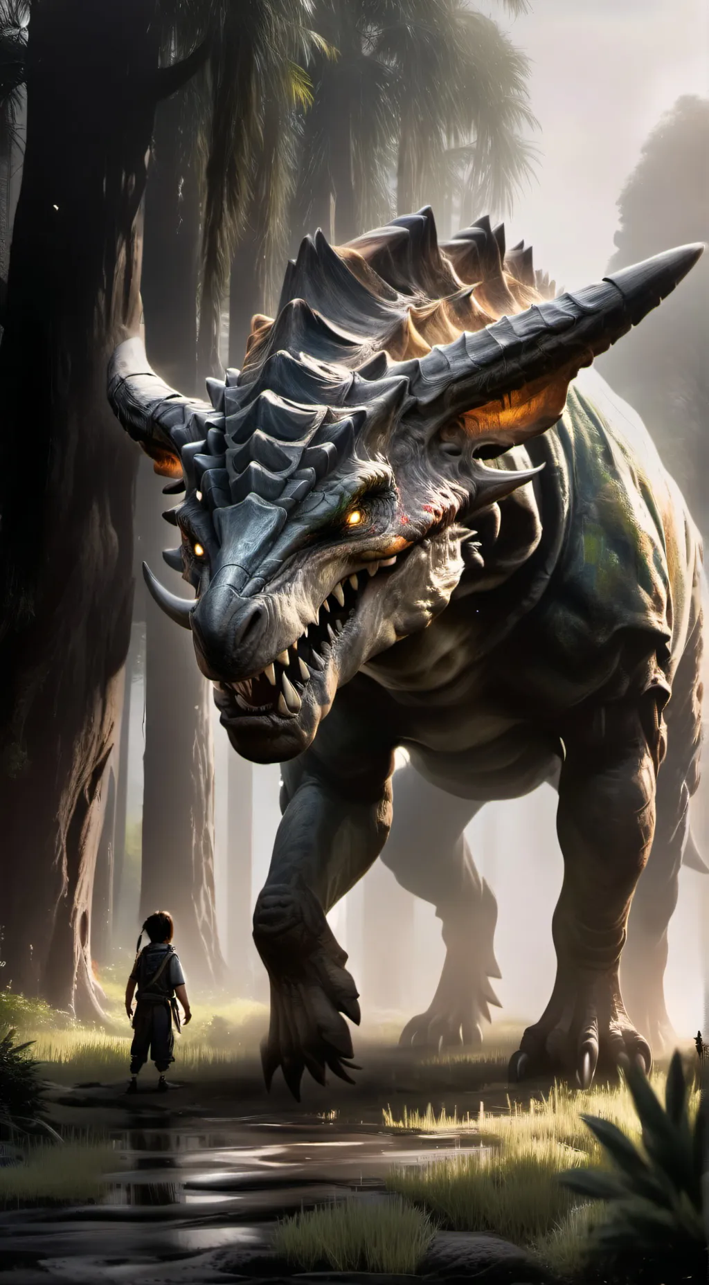 ai character: Ash background