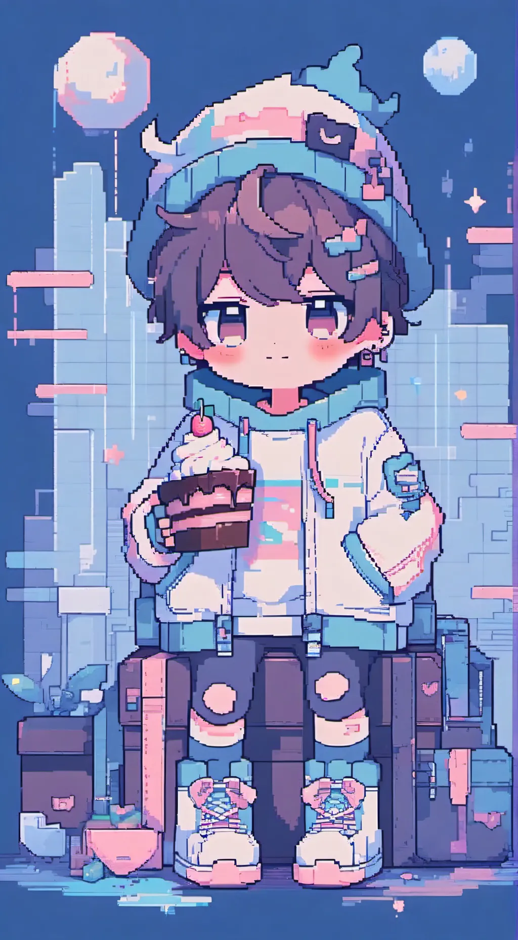 ai character: Cosmo background