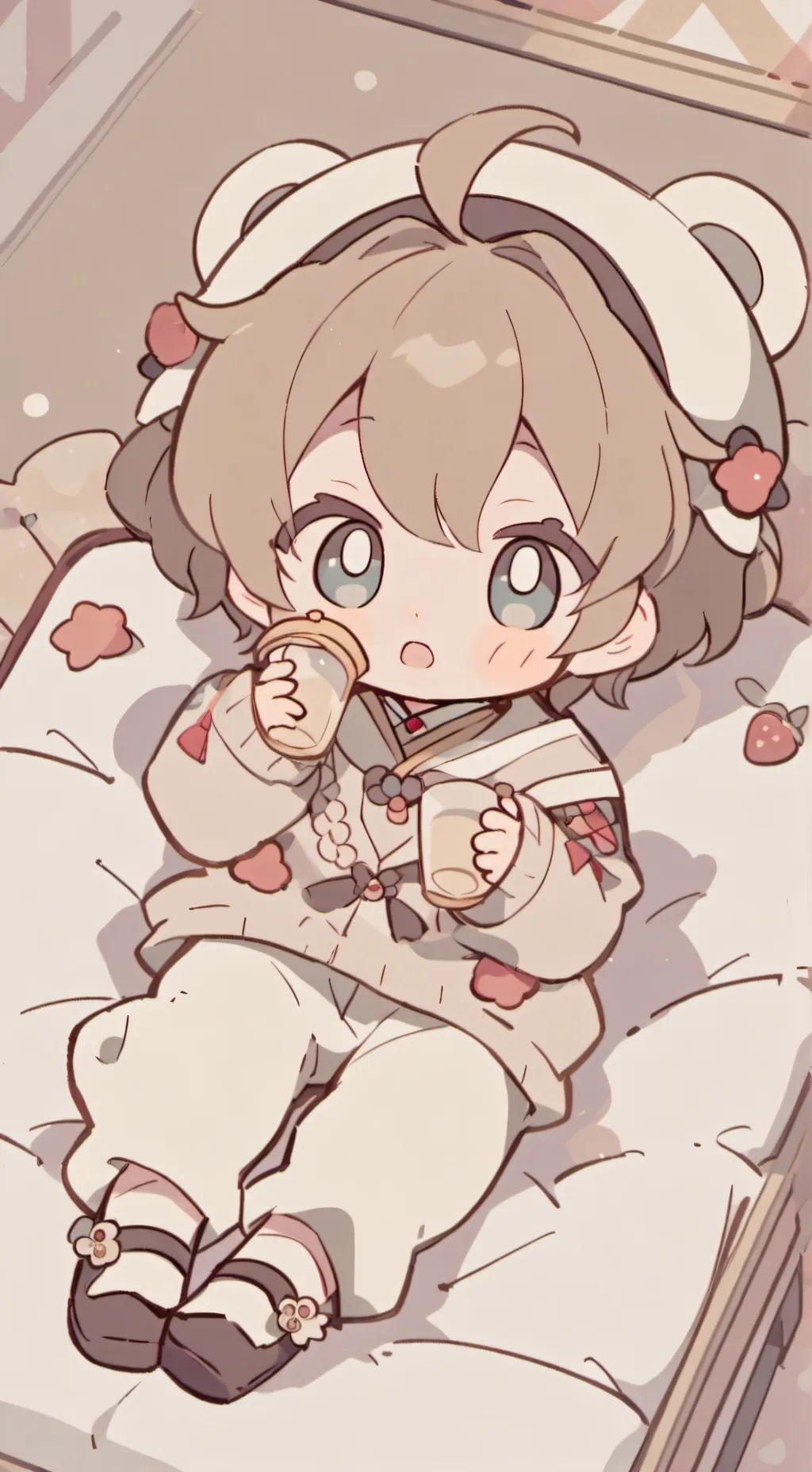 ai character: chibi sis background