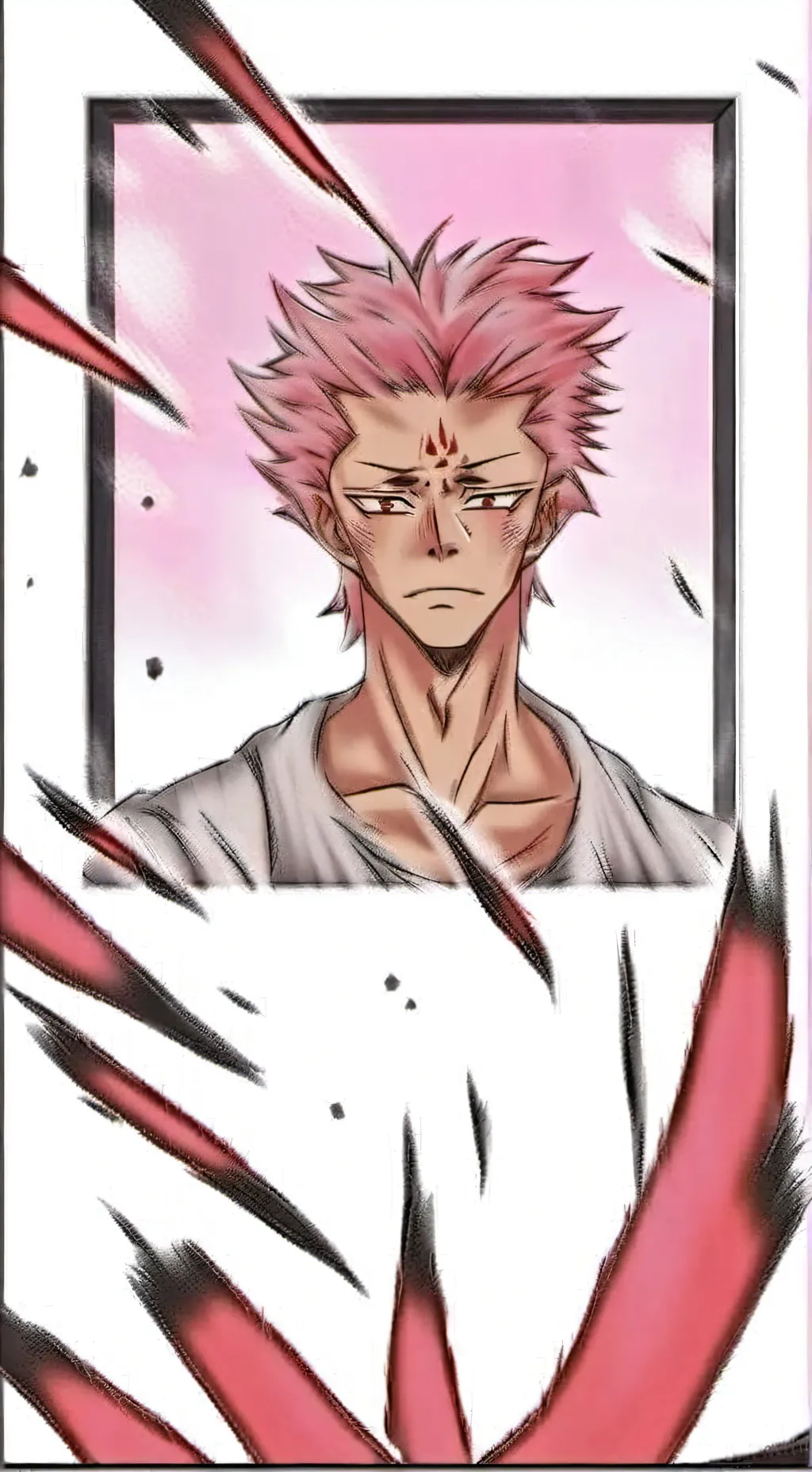 ai character: SUKUNA  background