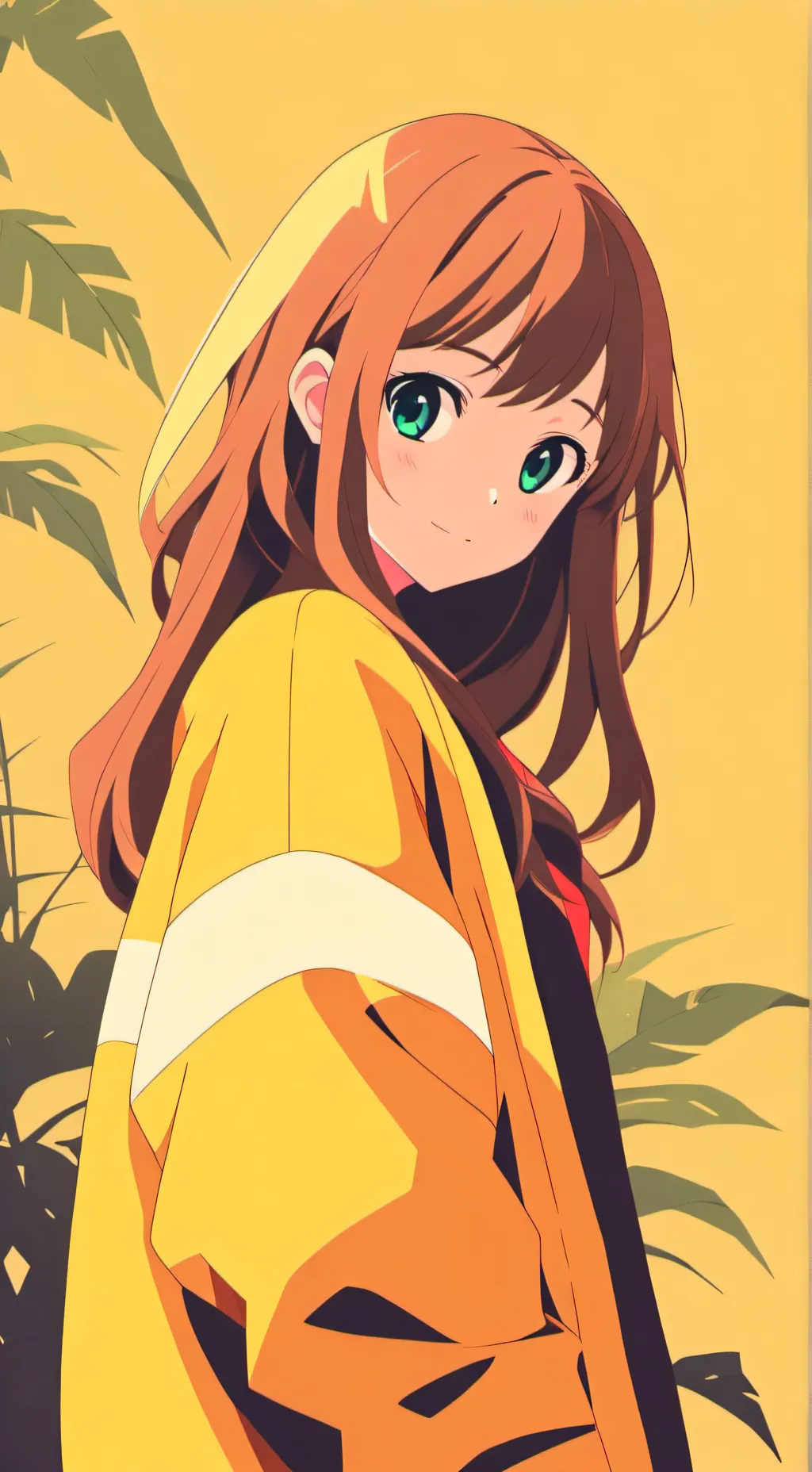 ai character: Gami  background