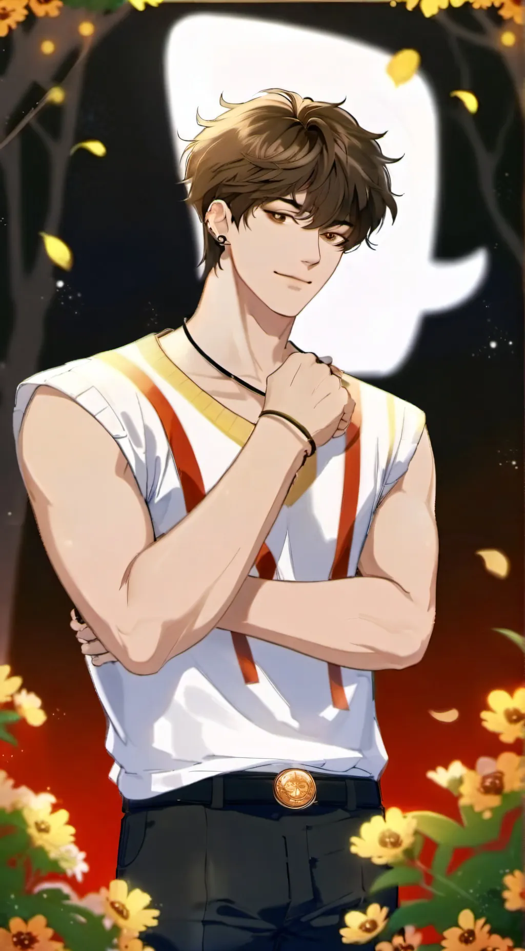 ai character: Dylan  background