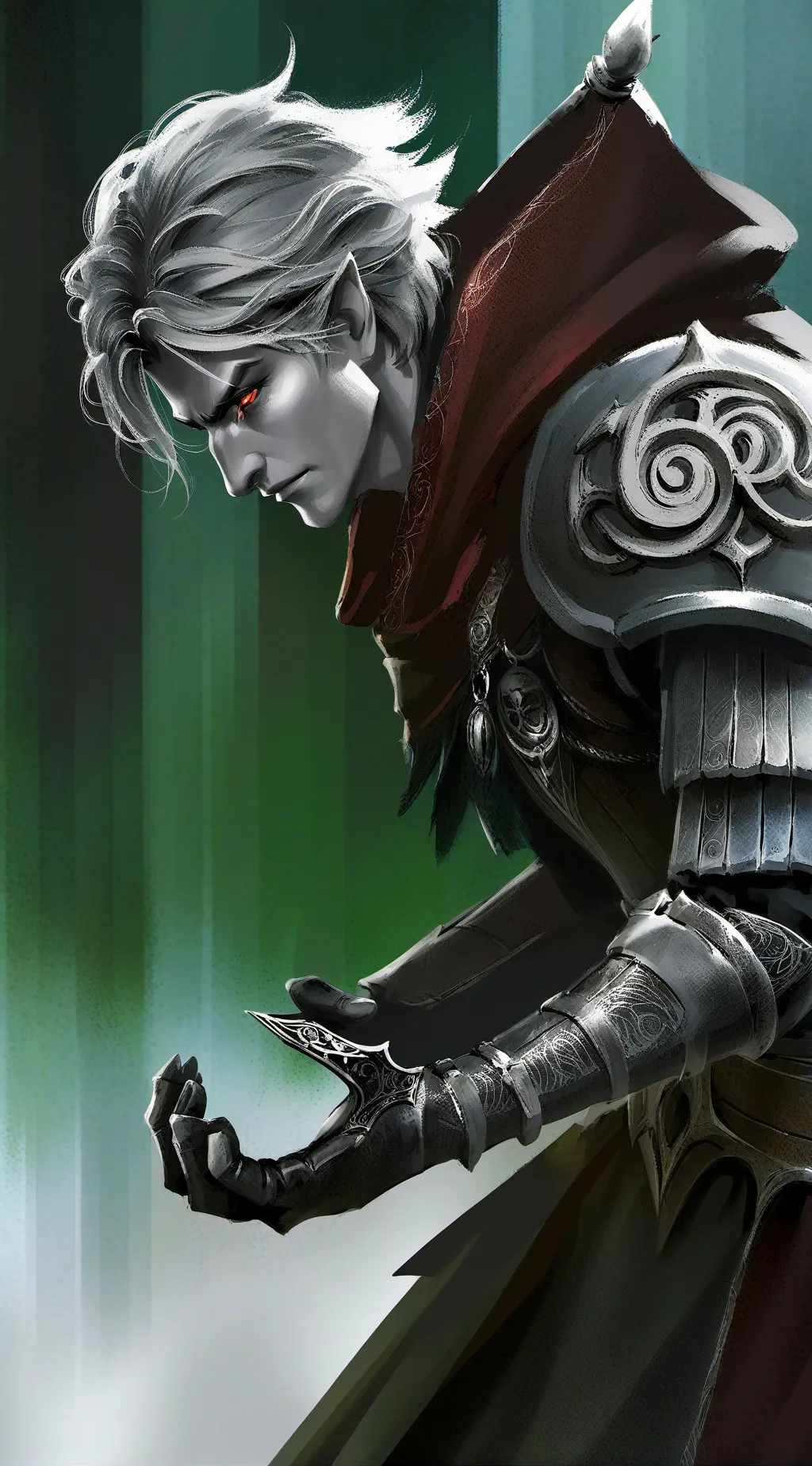 ai character: mady  background