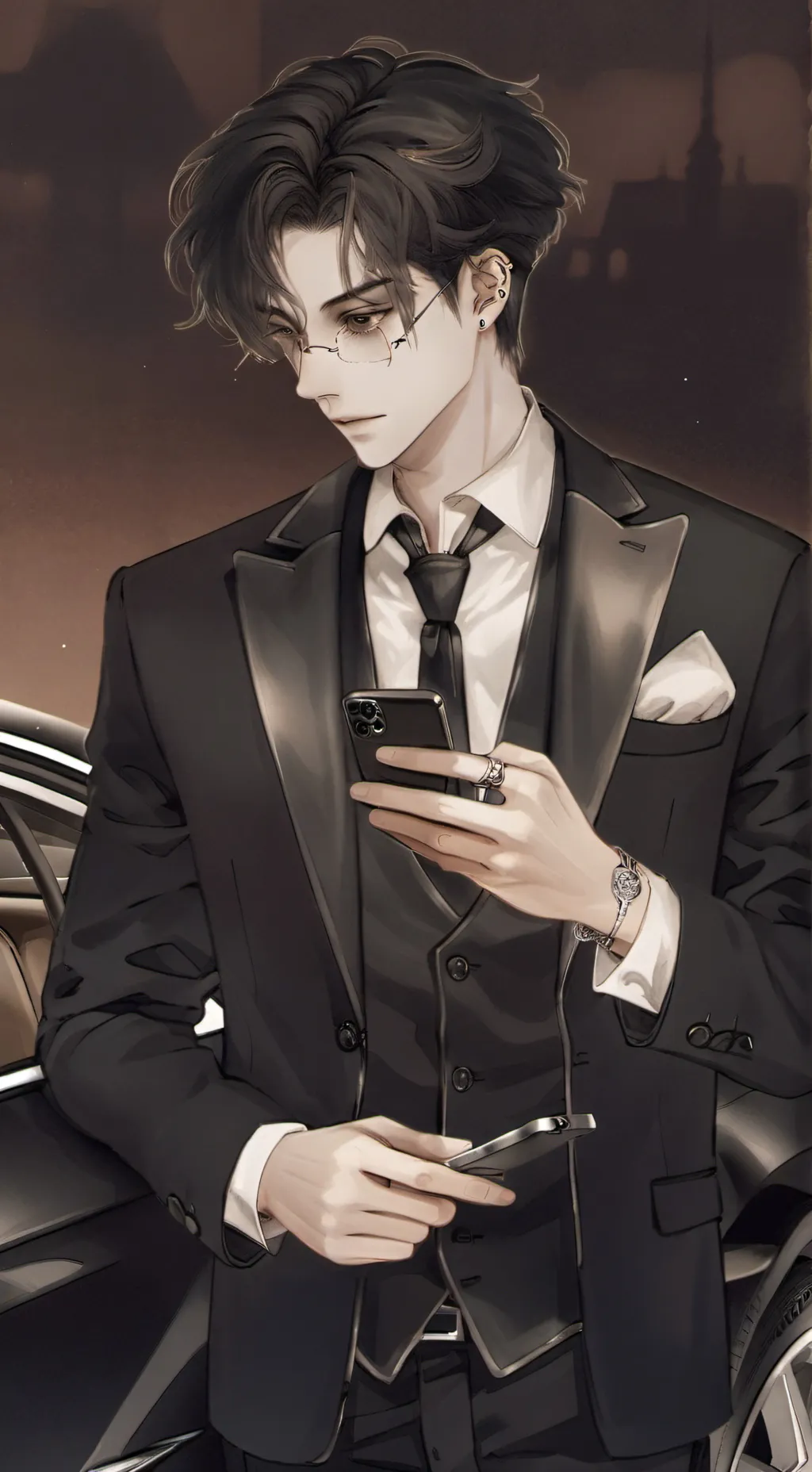 ai character: mike background